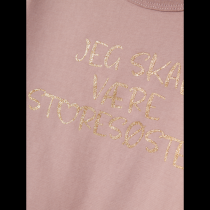 NAME IT Jeg Skal Være Storesøster Bluse Deauville Mauve