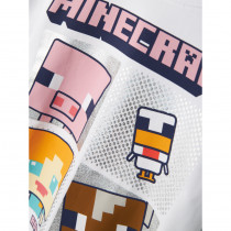NAME IT Minecraft T-shirt Oxaja Bright White