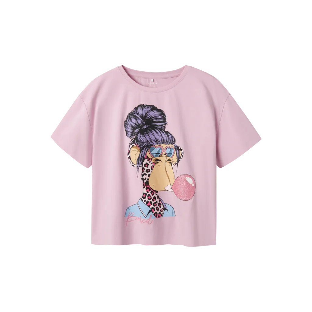 NAME IT T-Shirt Nysa Corsage billede