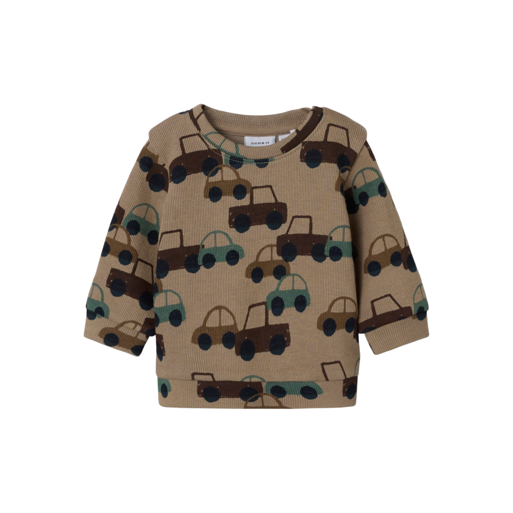 Name It Sweatshirt Sacar - Weathered Teak