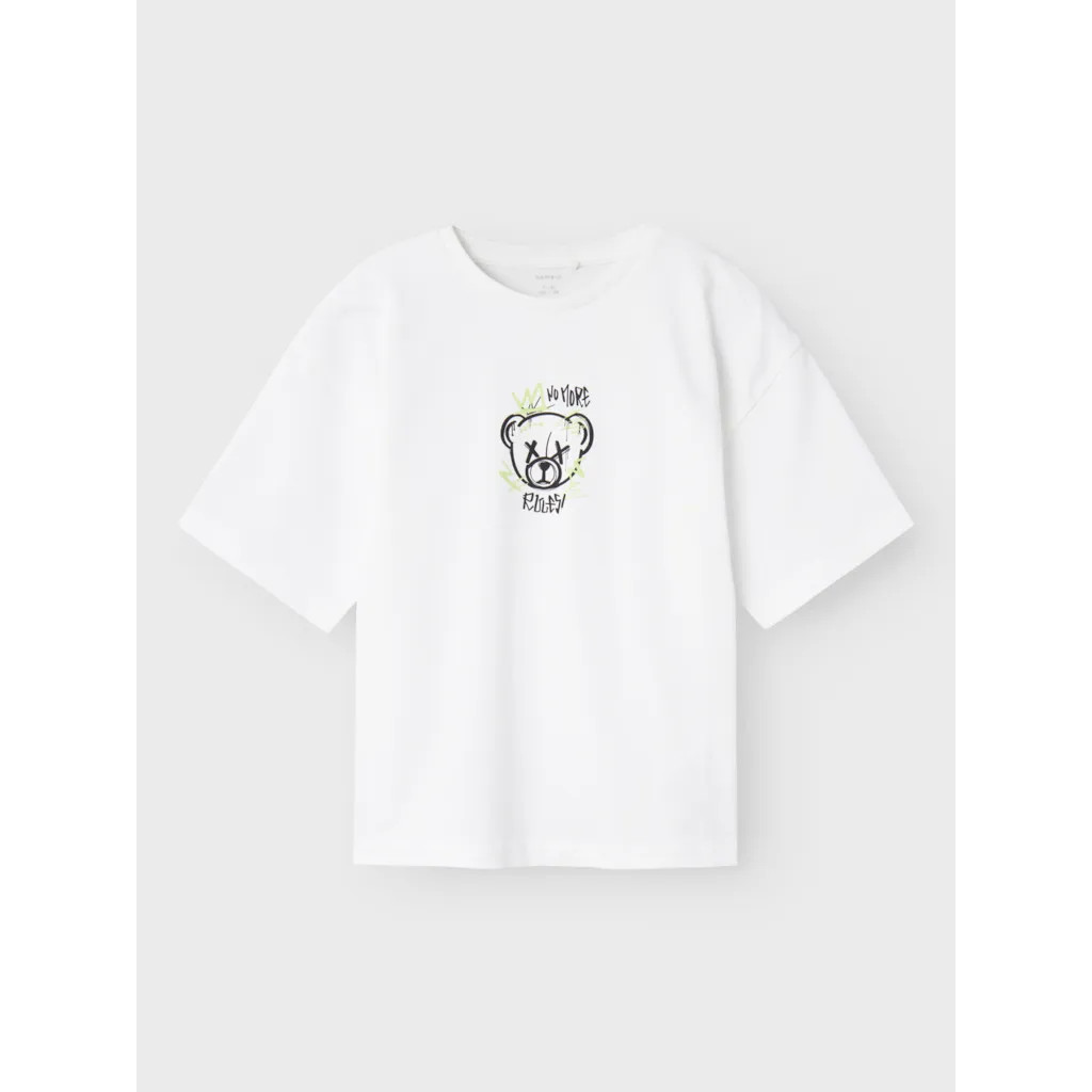Name It Somos T-shirt - Bright White