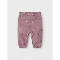NAME IT Løse Twill Bukser Rose Elderberry