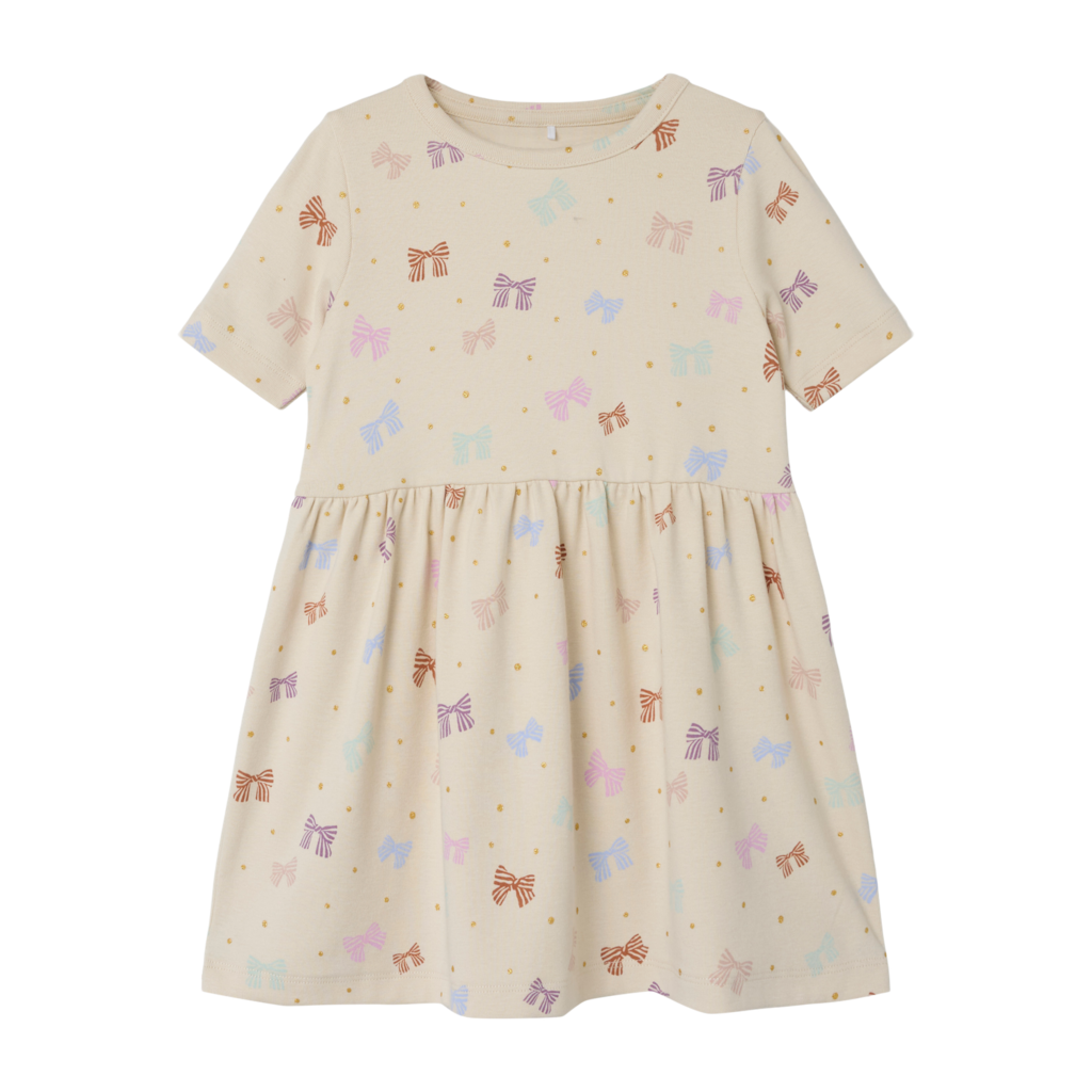 NAME IT Kortærmet Kjole Jannica Birch billede