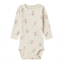 NAME IT Langærmet Body Tadie Peyote Melange