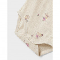 NAME IT Langærmet Body Tadie Peyote Melange