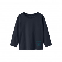 NAME IT Langærmet Bluse Tristiano Dark Sapphire