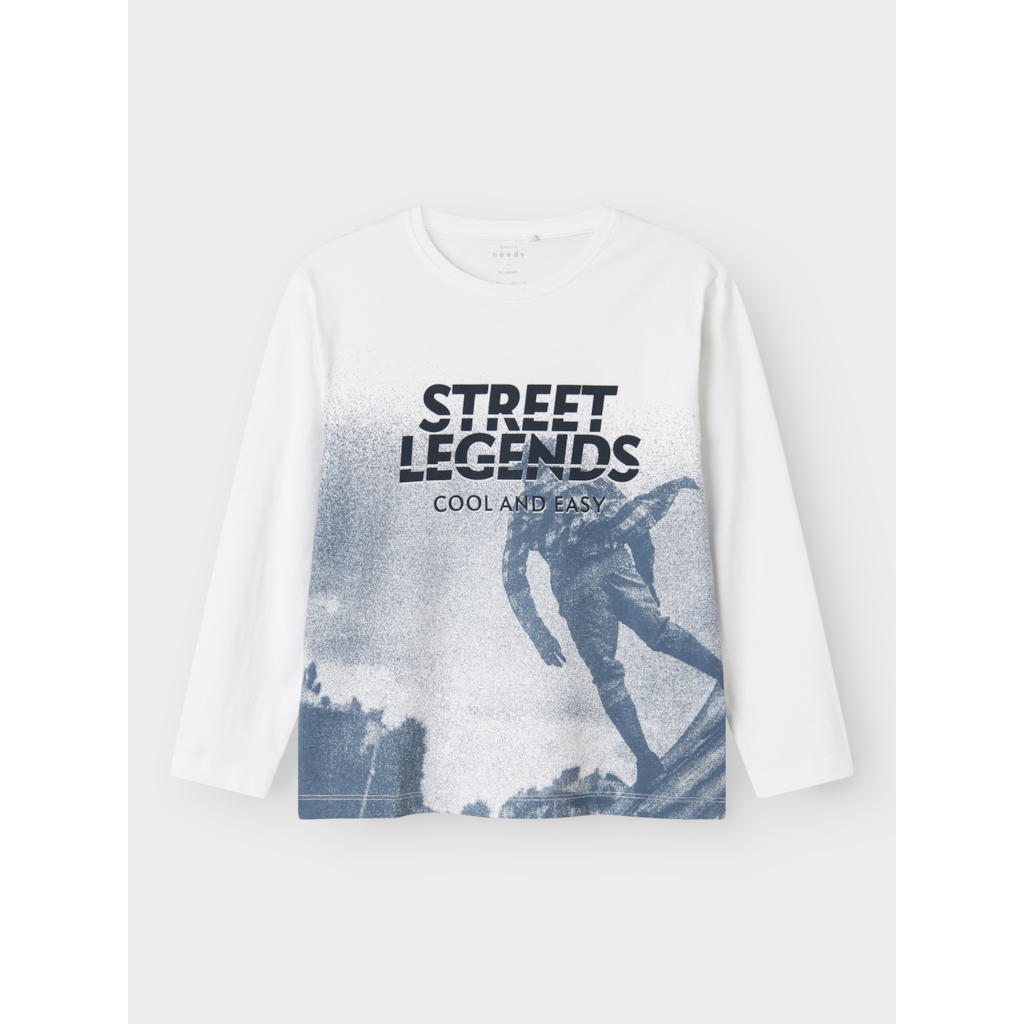 Name It Valiant Bluse - Bright White