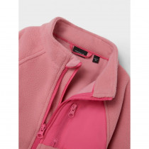 NAME IT Vind Fleece Jakke Move Wild Rose