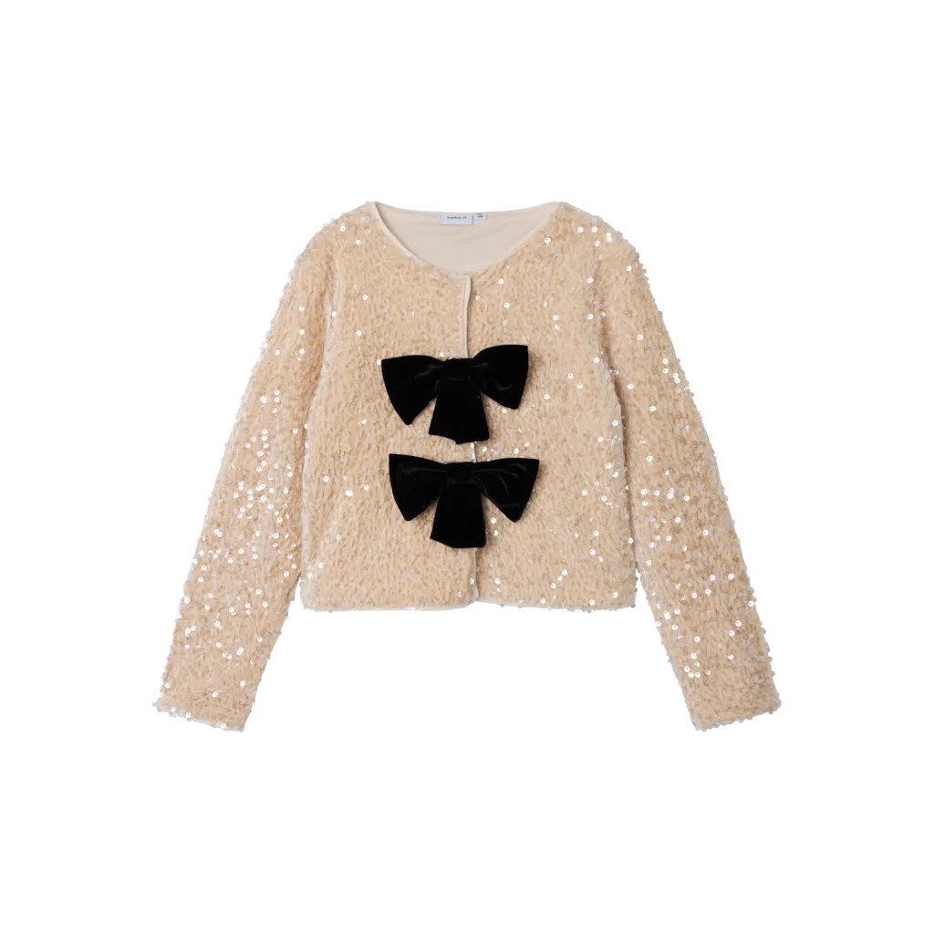 NAME IT Palliet Cardigan Rusitta Jet Stream