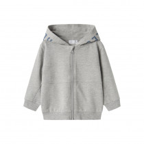  NAME IT Sweat Cardigan Temas Grey Melange