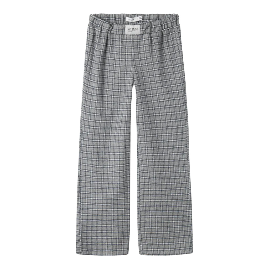 Name It Strane Bukser - Grey Melange