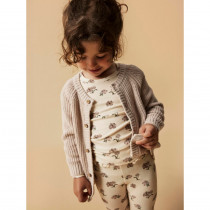 LIL ATELIER Bluse Gavo Eko Turtledove Peony