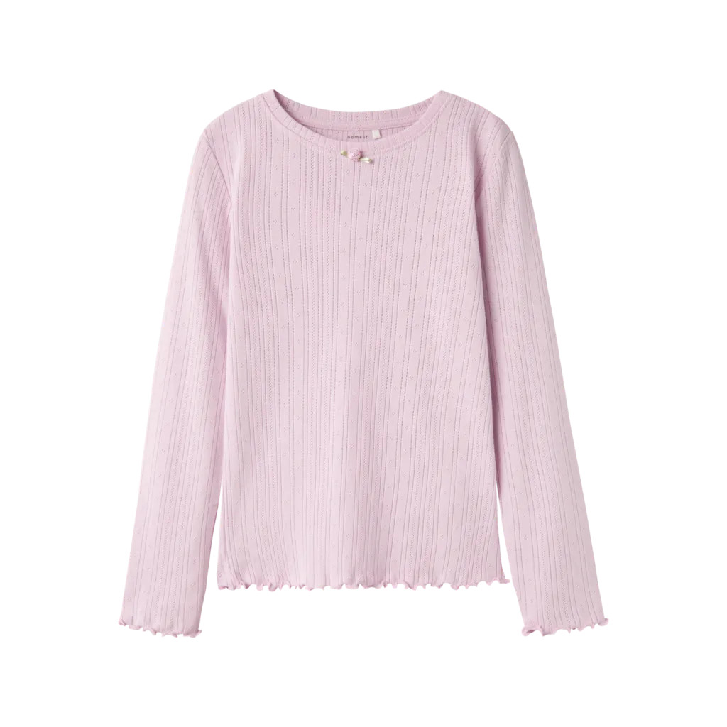 Name It Winsome Orchid Slim Top - Str. 9-10y 134/140cm