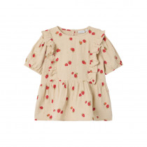 NAME IT Kortærmet Bluse Kornelia Peyote