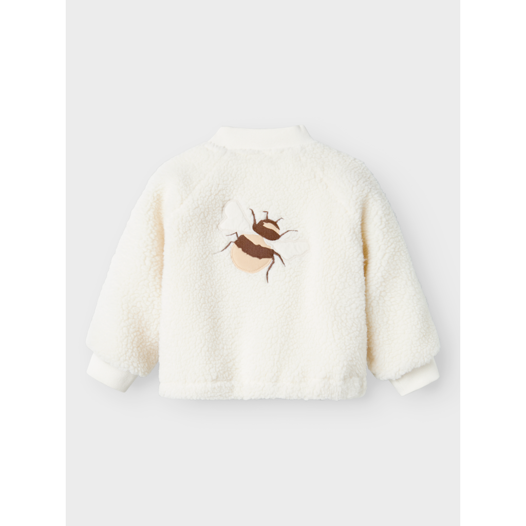 LIL ATELIER Lajo Bomber Jakke Bee Coconut Milk billede