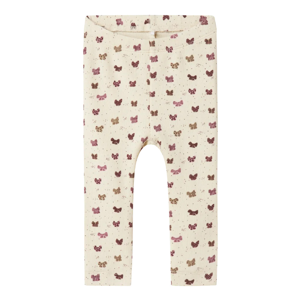 NAME IT Rib Leggings Ribow Summer Sand