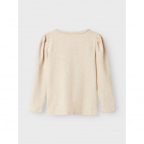 NAME IT Langærmet Bluse Nigella Peyote Melange