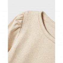 NAME IT Langærmet Bluse Nigella Peyote Melange