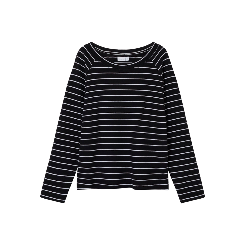 Name It NkfNannie Langærmet Bluse - Black