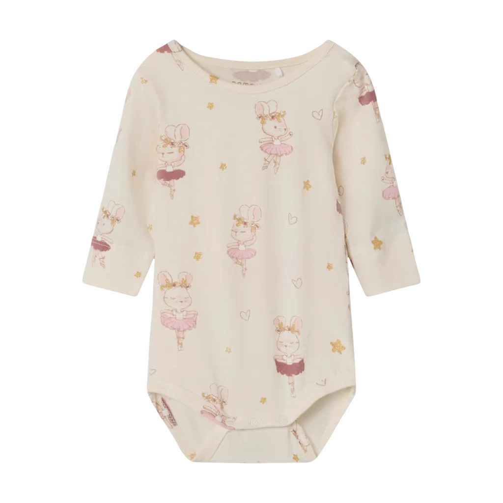 NAME IT Langærmet Body Ollea Jet Stream