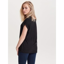 ONLY Løs T-shirt Top Sort