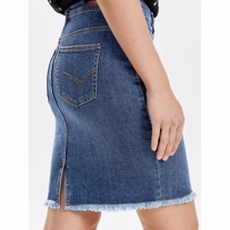 ONLY Kort Denim Nederdel Eliza