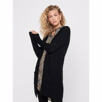 ONLY Lang Strikket Cardigan Bernice Black