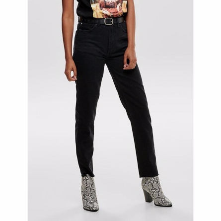 ONLY Emily High Waist Straight Fit Mom Jeans