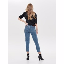 ONLY Emily High Waist Straight Fit Mom Jeans