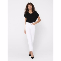 ONLY Emily High Waist Regular Fit Jeans White