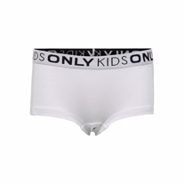 ONLY KIDS 2-Pak Sports Hipsters Hvid