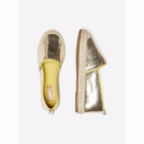 ONLY Espadrillos Gold Snake