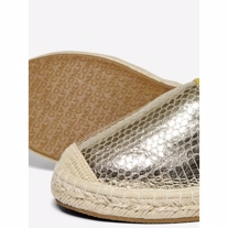 ONLY Espadrillos Gold Snake