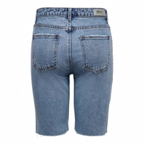 ONLY Emily High Waist Long Denim Shorts