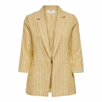 ONLY Stribet Blazer Paloma Golden Spice