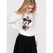ONLY Disney Sweatshirt Valentine White
