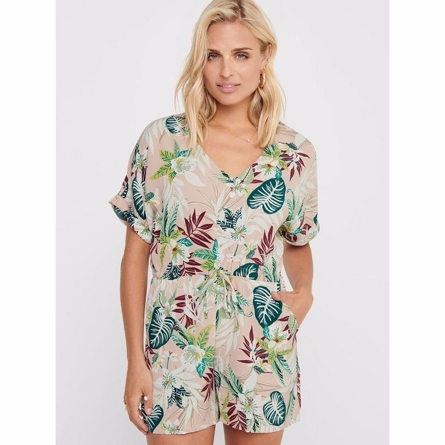 ONLY Printet Playsuit Lizbeth Rose Jungle