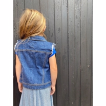 ONLY KIDS Denim Vest Lea Blue