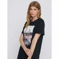 ONLY T-shirt Kjole Freya Black