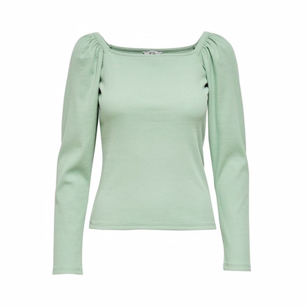  ONLY Pufærme Top Davina Frosty Green