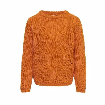 ONLY KIDS Strik Pullover Havana Marmalade