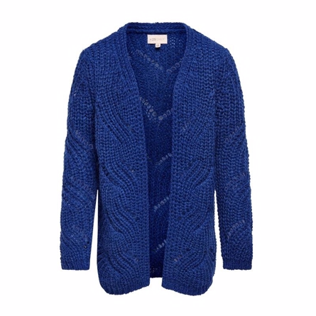 ONLY KIDS Strik Cardigan Havana Blue