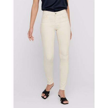 ONLY Blush Mid Ankle Skinny Fit Jeans Ecru