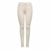 ONLY Blush Mid Ankle Skinny Fit Jeans Ecru