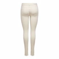 ONLY Blush Mid Ankle Skinny Fit Jeans Ecru
