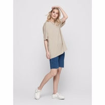 ONLY Oversized Top Laya Silver Lining