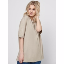 ONLY Oversized Top Laya Silver Lining