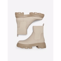 ONLY Chunky Boots Tola Beige