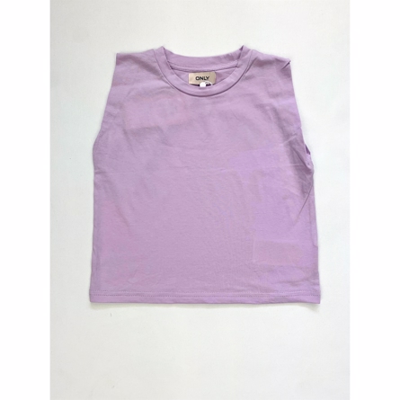 Only Kids Amy Solid Top - Piger