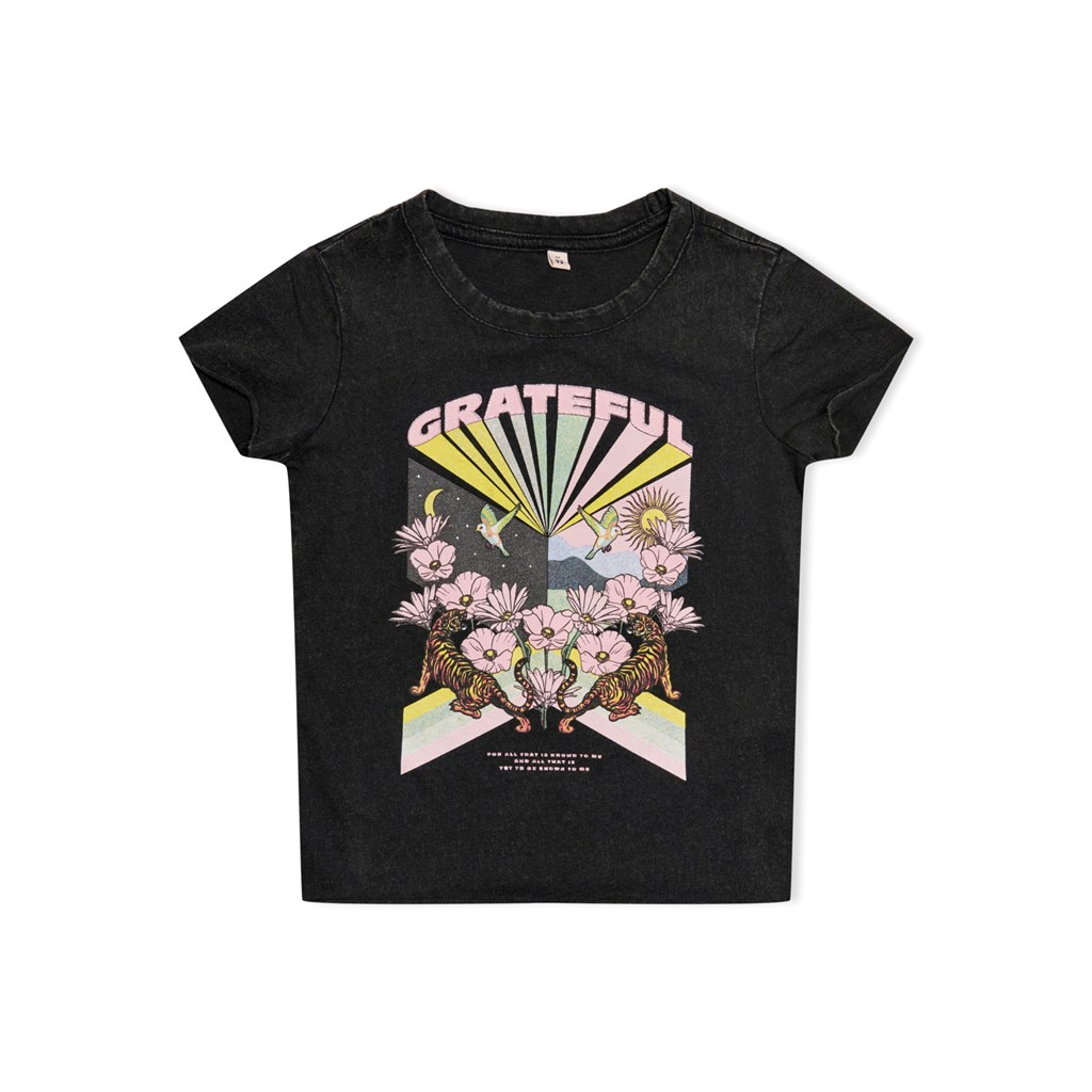 Billede af ONLY KIDS Kortærmet T-shirt Lucy Black